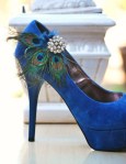 Peacock Wedding Shoe