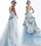 Light Blue Wedding Dress