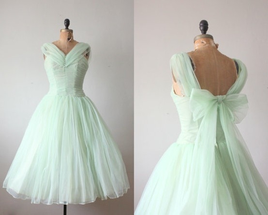 mint dress